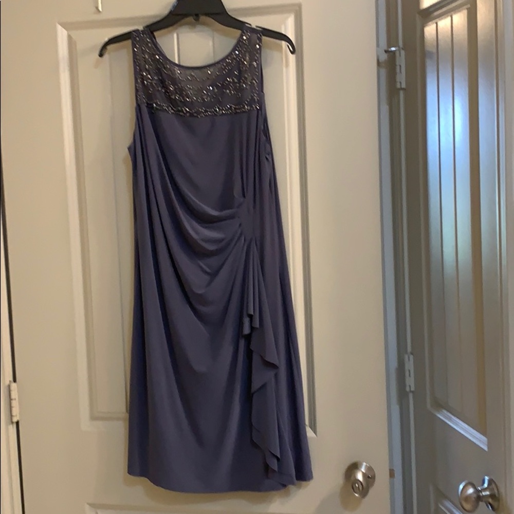 Gray cocktail dress. Never worn!